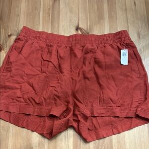 Women's  burnt orange Shorts